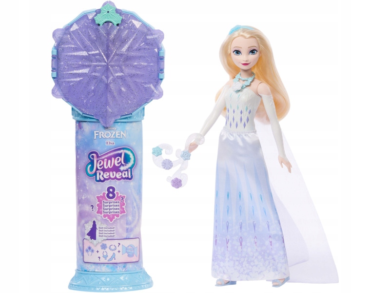 Lalka Disney Frozen Jewel Reveal Elsa JJY36