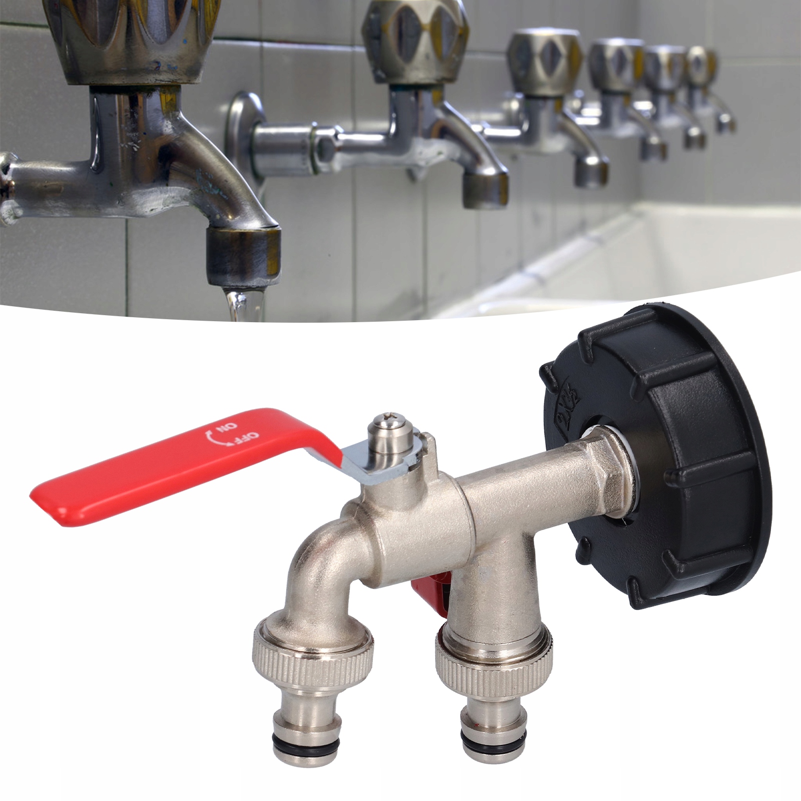 IBC Tote Adapter Podwójne złącze Mosiężny EAN (GTIN) 6943062721664