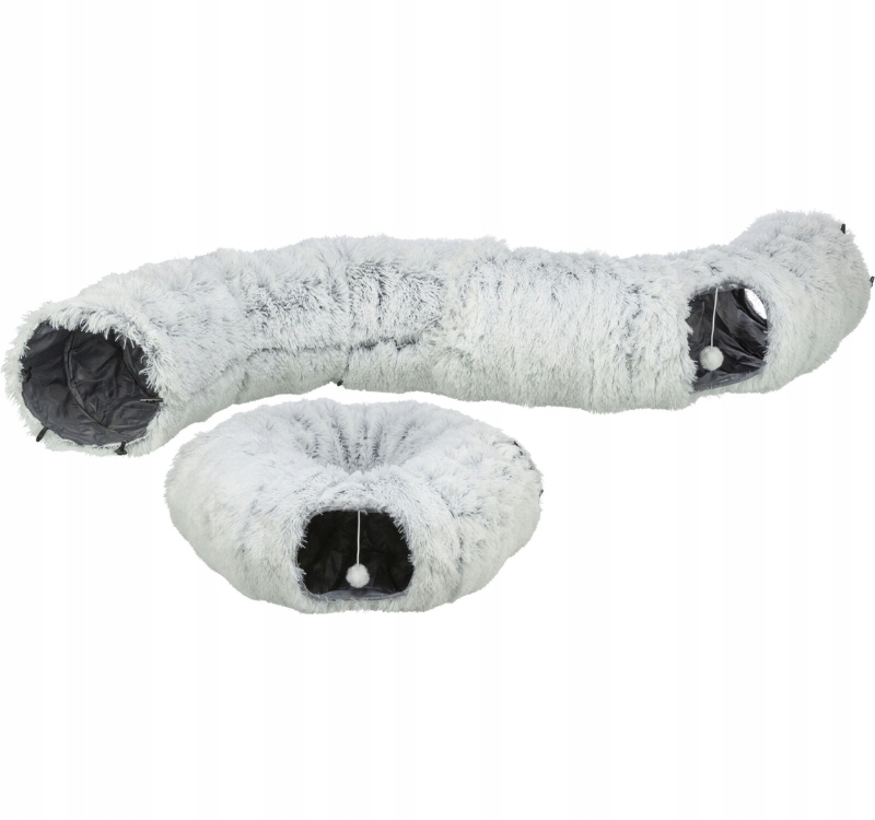 Levně Trixie Harvey dlouhý tunel plyšový pelíšek donut hračka králičí kočky 160