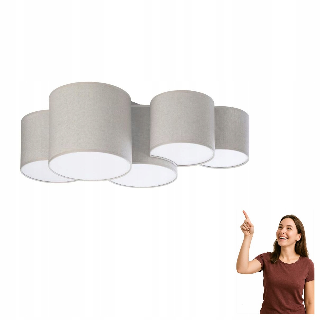 Stropné svietidlo Mona Nature 6593 Tk Lighting