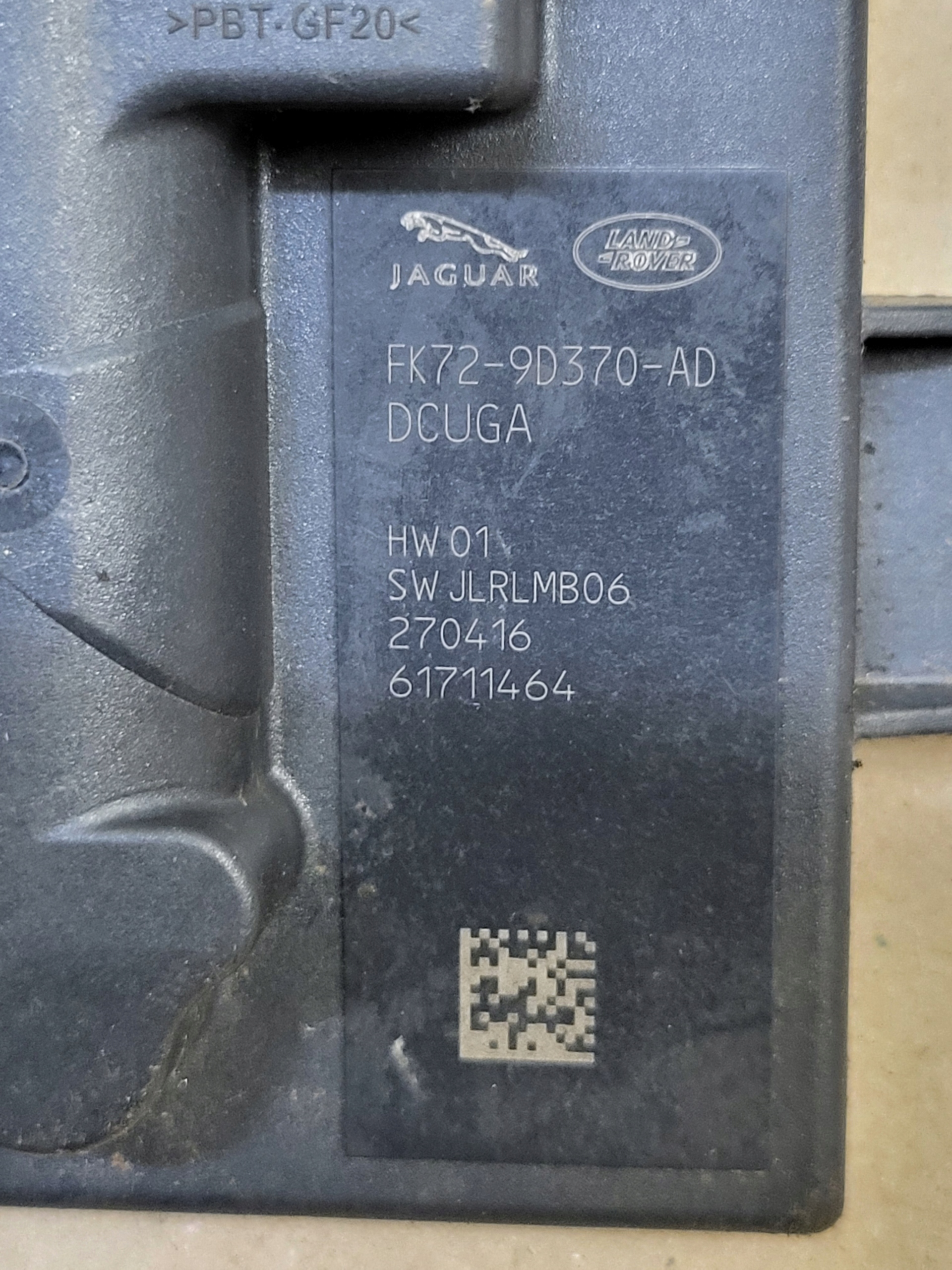 modulo Centralina POMPY carburante JAGUAR F-PACE LAND RANGE ROVER OE