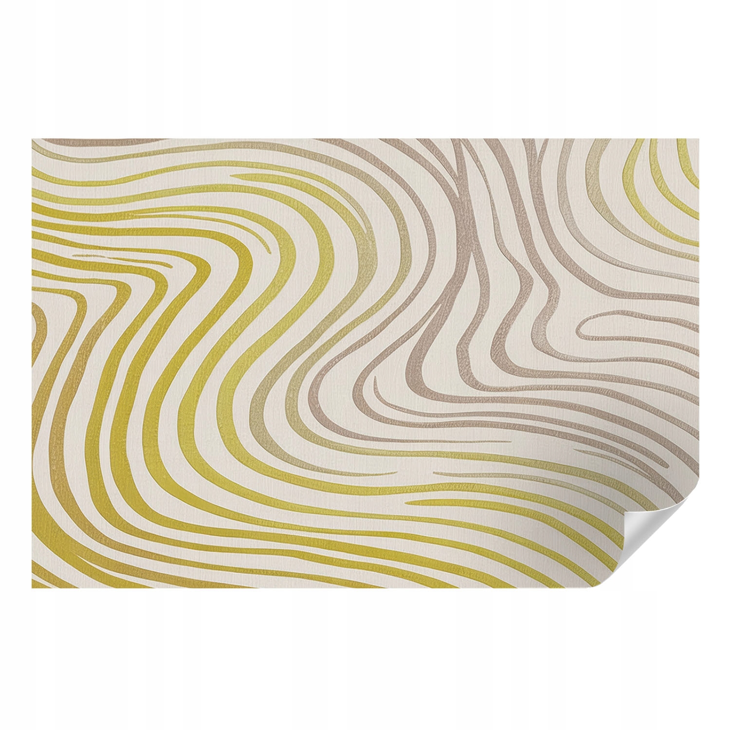 Tapeta Samolepicí Módní s 3D nástěnným lepidlem Tekutá elegance 104 x 70 cm