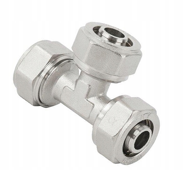 TRÓJNIK PEX-PEX-PEX ZŁĄCZKA ALUPEX 16 x 16 x 16