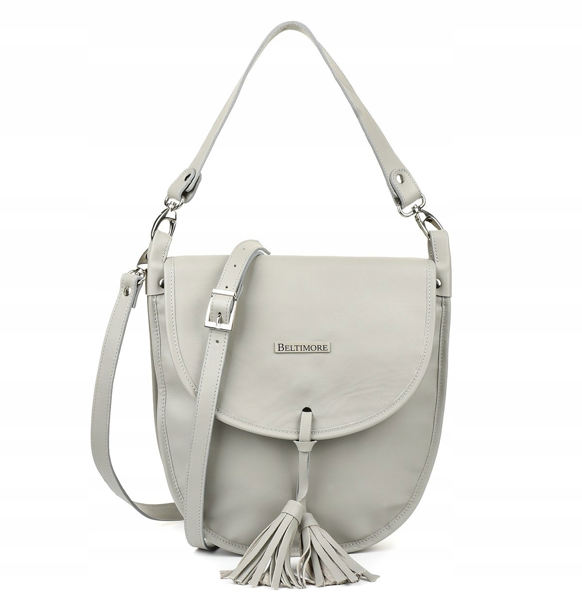 

Torebka skórzana damska dopinany pasek Beltimore