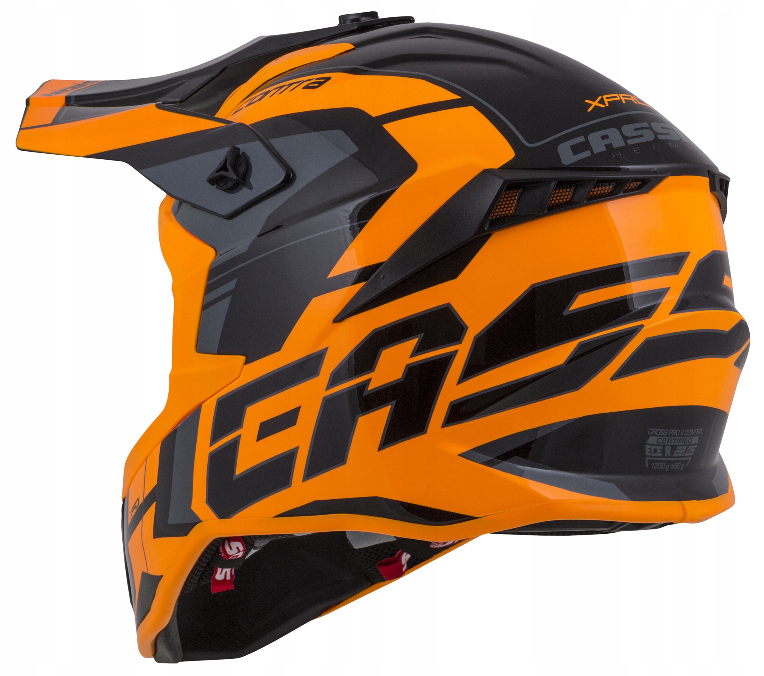 WŁÓKNO FIBERGLAS CASSIDA KASK CROSS FILTR WĘGLOWY Typ Cross / Enduro