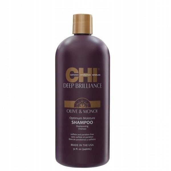 Farouk Chi Deep Brilliance Olive Monoi Hydratační Šampon po Keratinu 946 ml