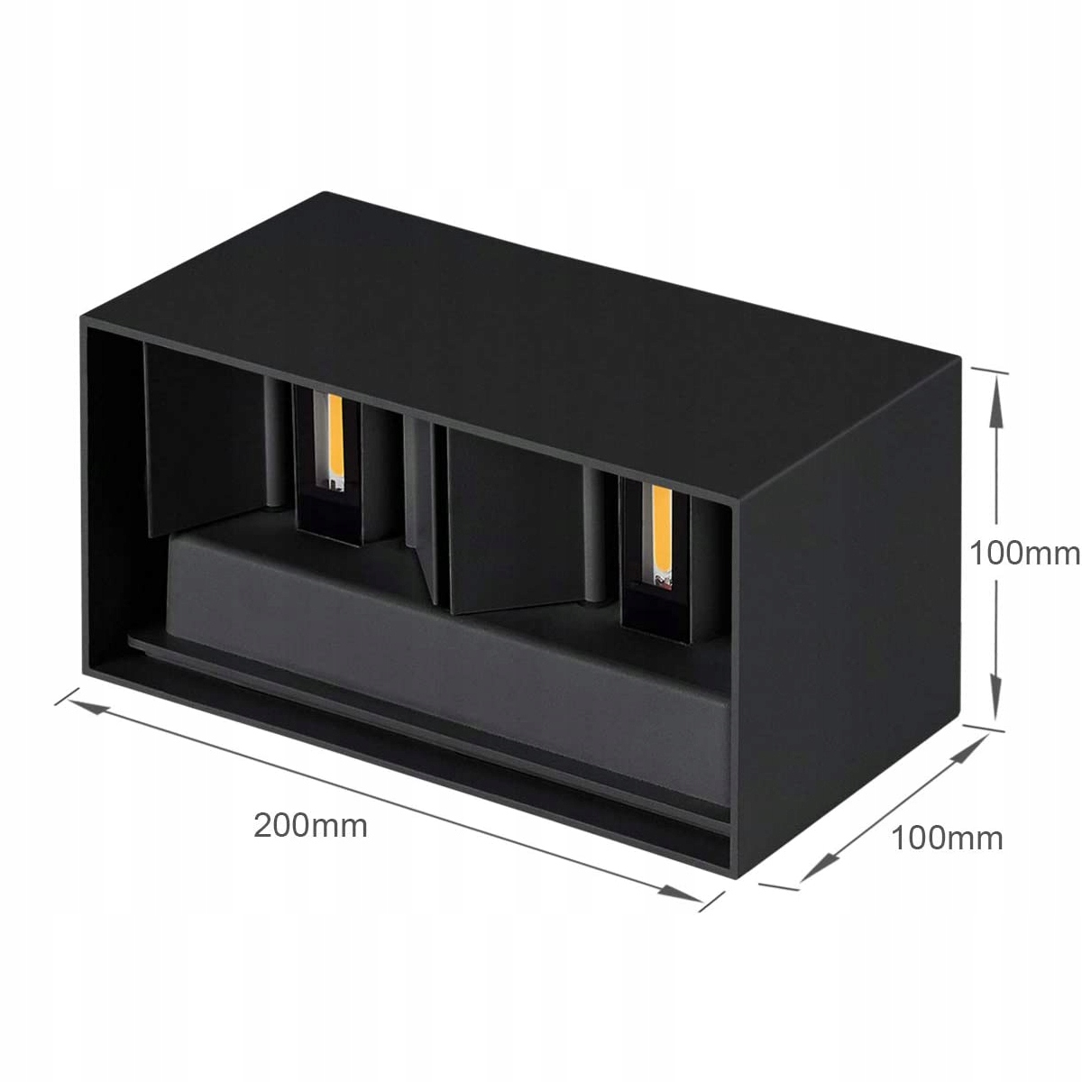 ZEWNĘTRZNY KINKIET WEWNĘTRZNY/ZEWNĘTRZNY LED 24W Marka inna