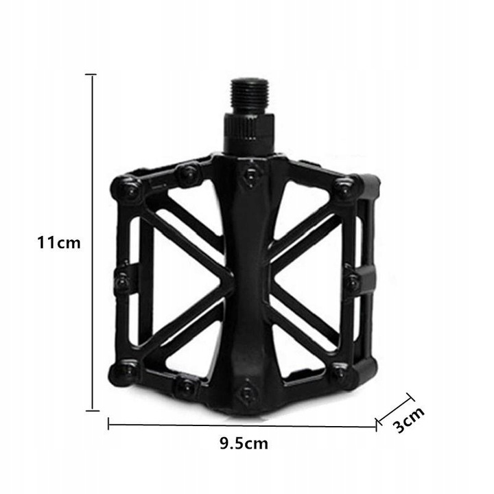 PEDAŁY ROWEROWE MTB ALUMINIOWE ANTYPOŚLIZGOWE Marka bez marki