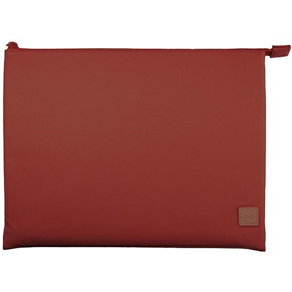 Uniq pouzdro Lyon notebook Sleeve 14" červený/brick červený Waterproof Rpet