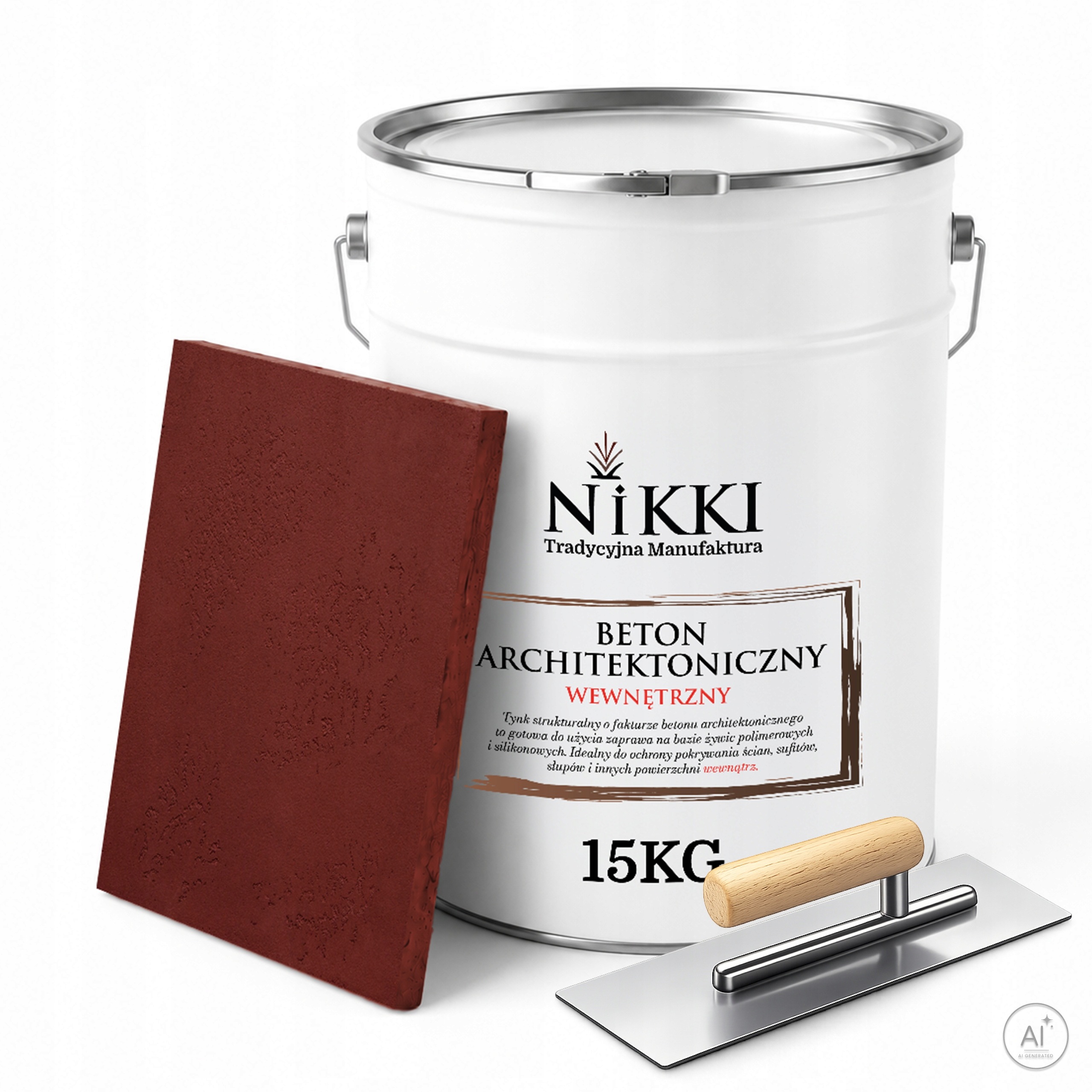 Dekorativní architektonický beton vnitřní 15 kg Bordový H3110 Paca