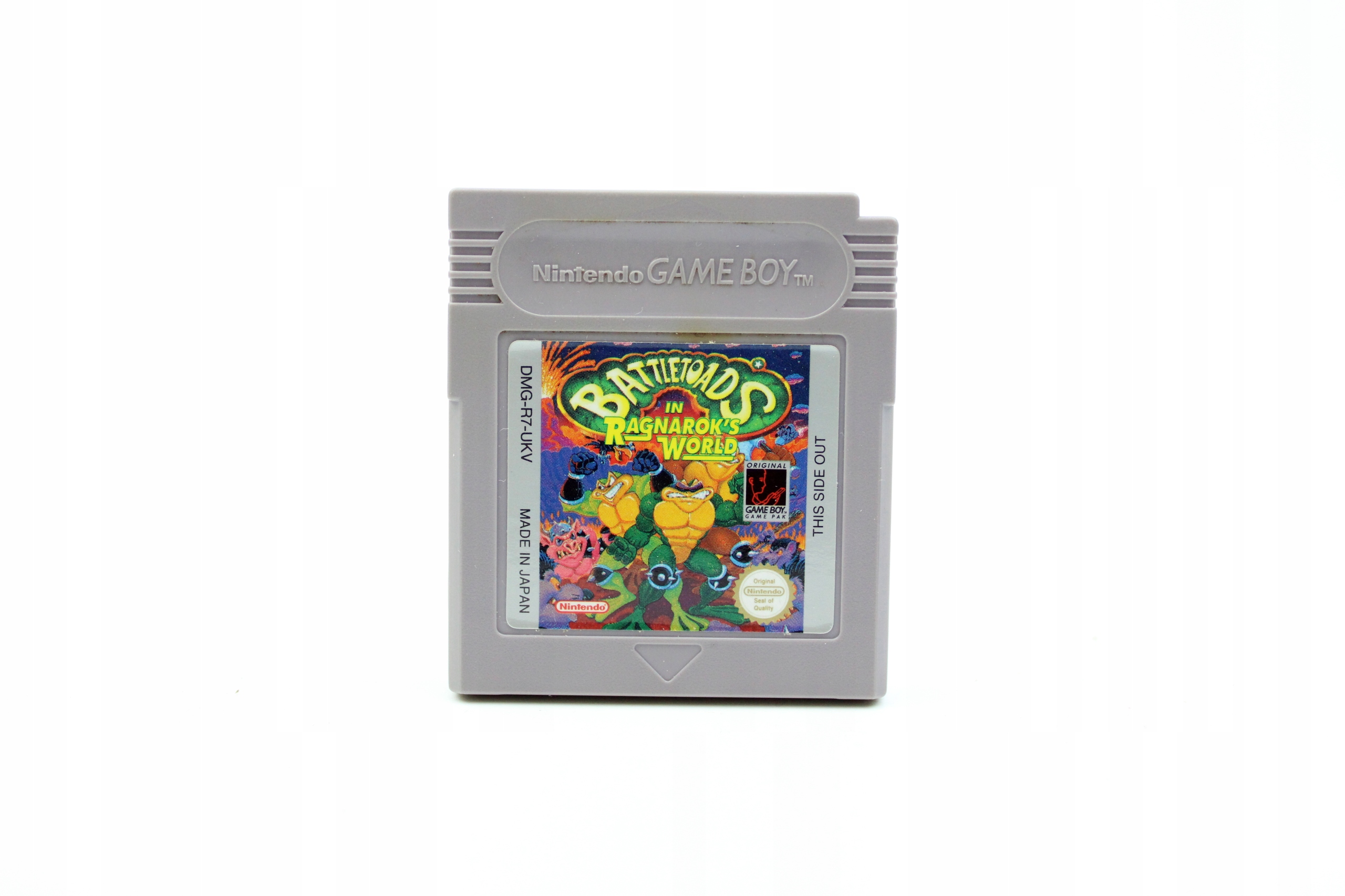 Battletoads in Ragnarok's World Nintendo Game Boy Classic pudełkowa