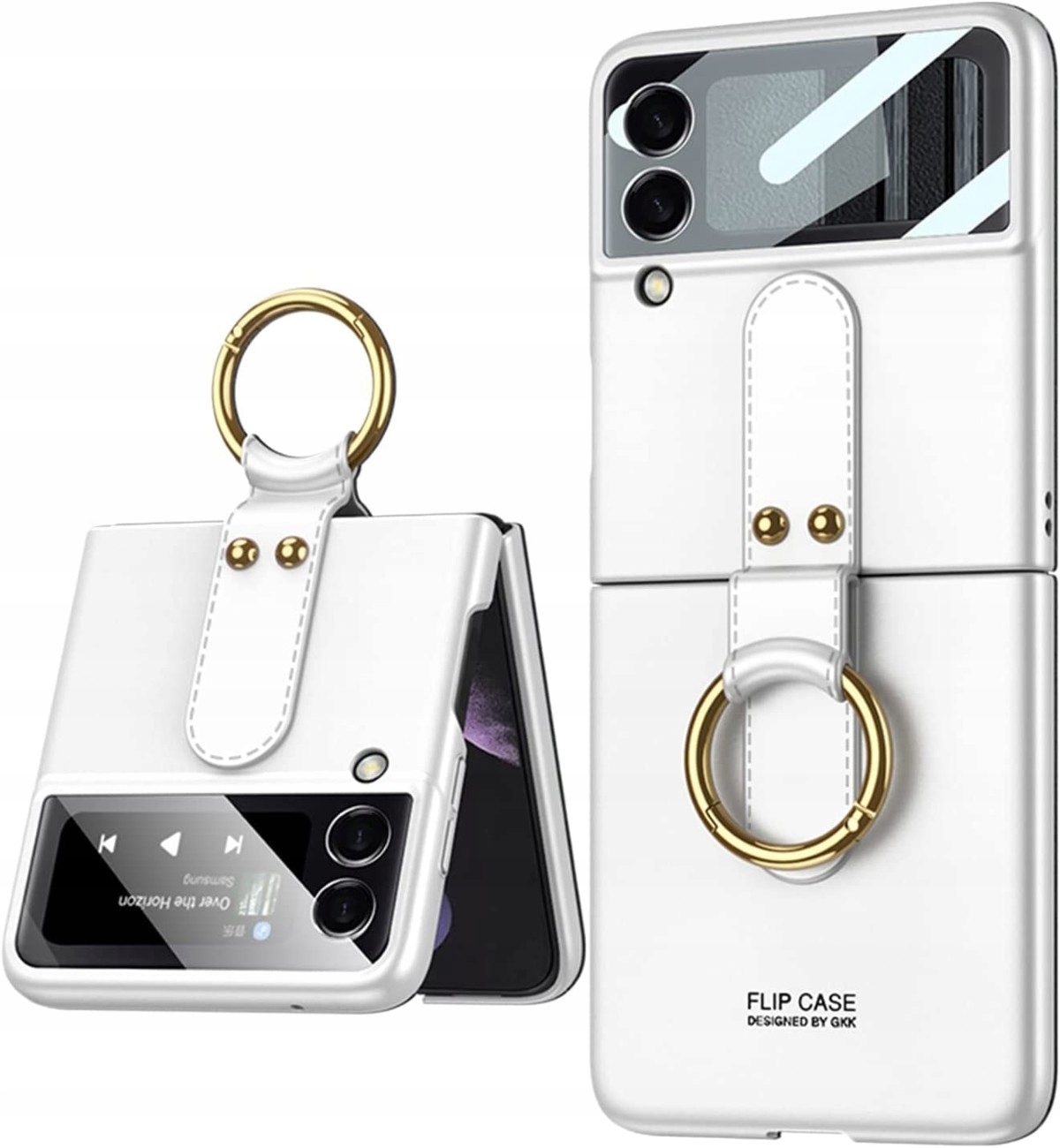 

Etui Do Galaxy Z Flip 4, Obudowa, Case, Ring