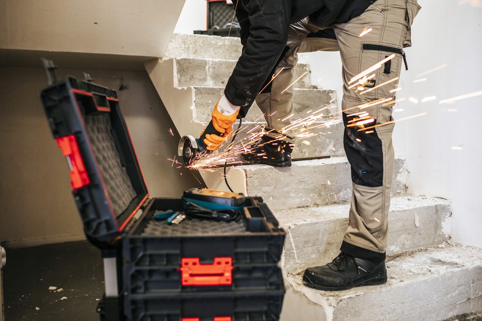 Walizka do elektronarzędzi Qbrick System PRO TOOLCASE MFI Z Pianką Waga 3 kg