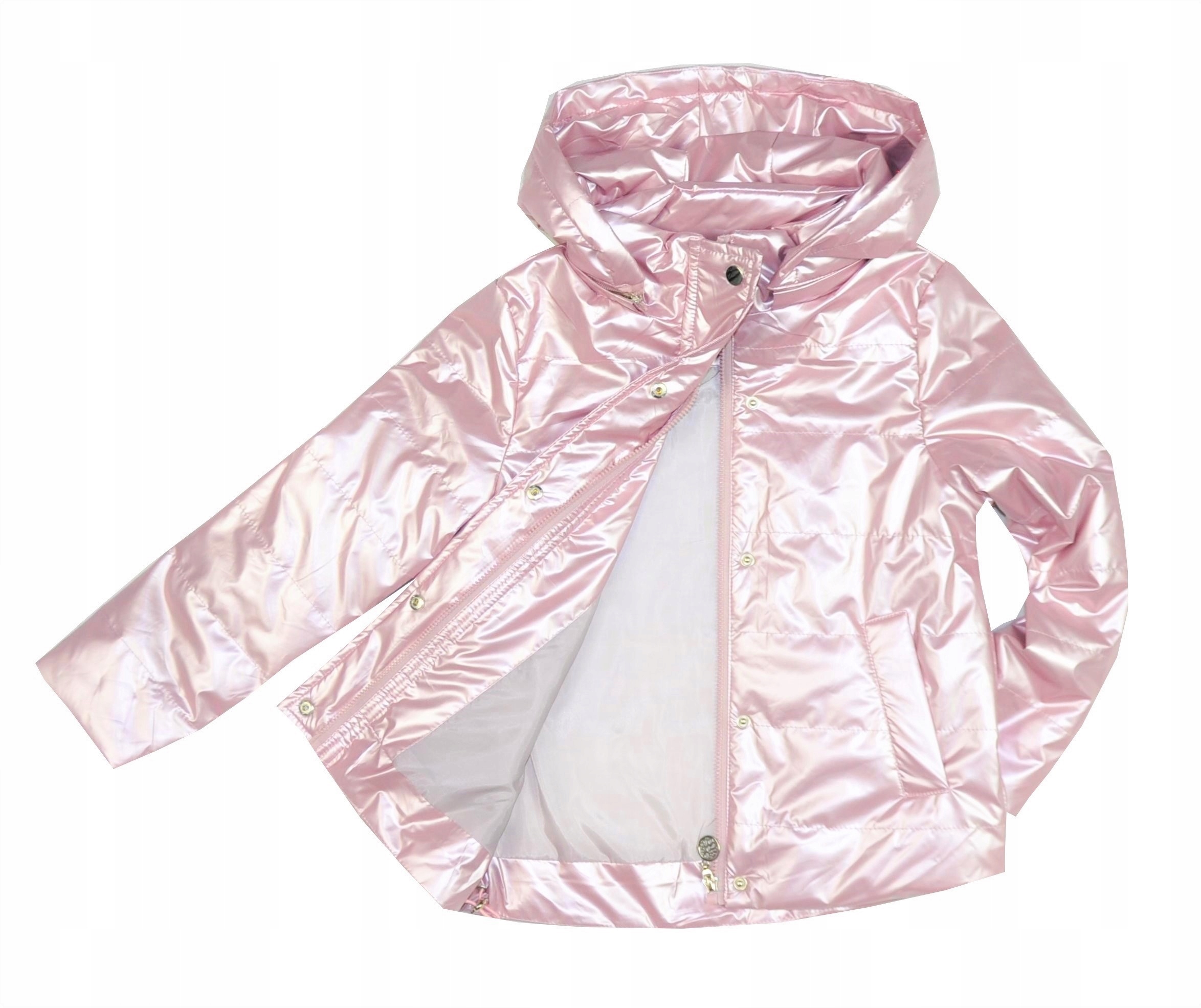 Kurtka WIOSENNA dziewczęca NABŁYSZCZANA r.152 cm Marka Picco