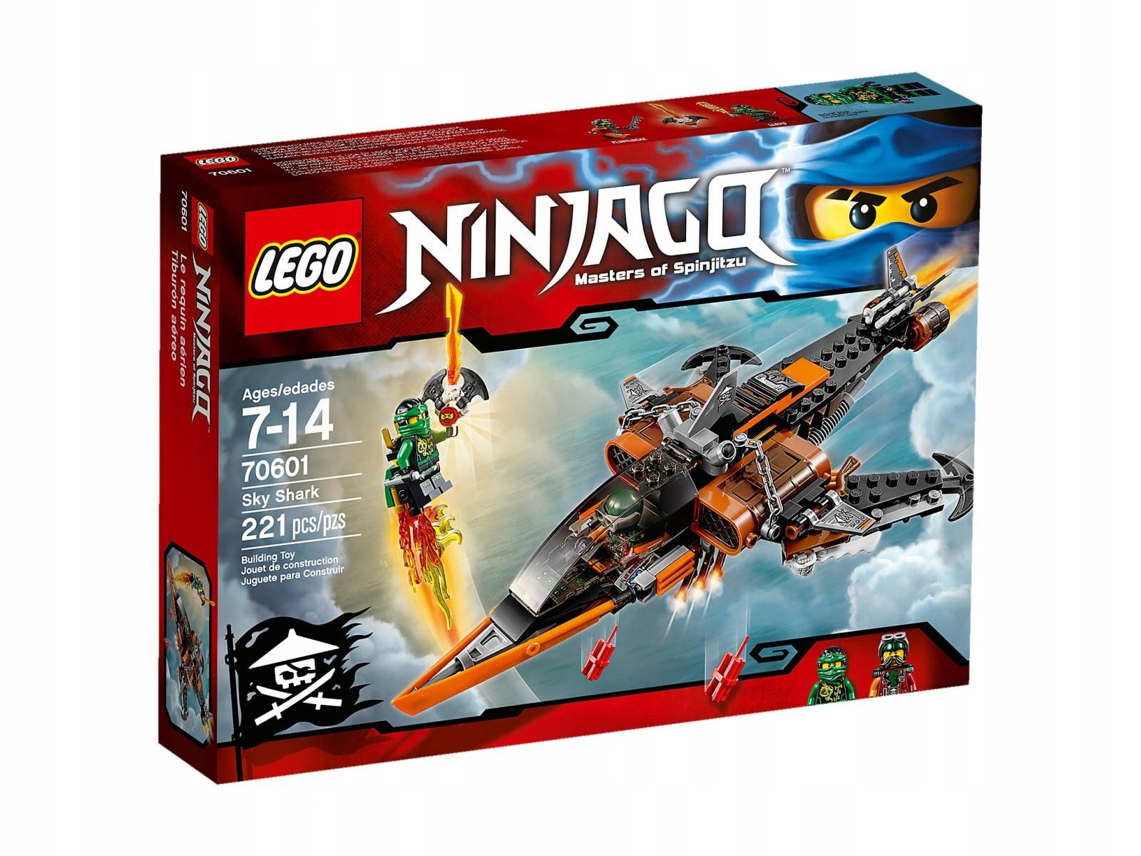 Lego Ninjago 70601 Nebeský žralok Nové