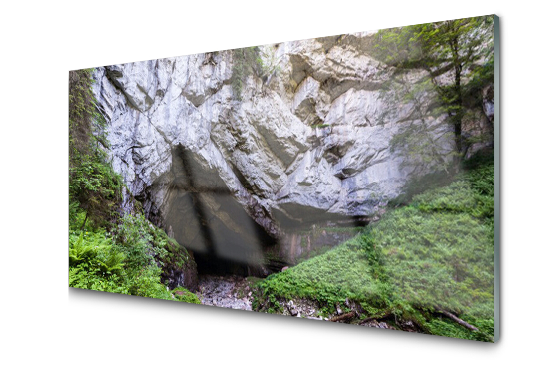 

Panel szklany dekoracyjny Góra Jaskinia 100x50