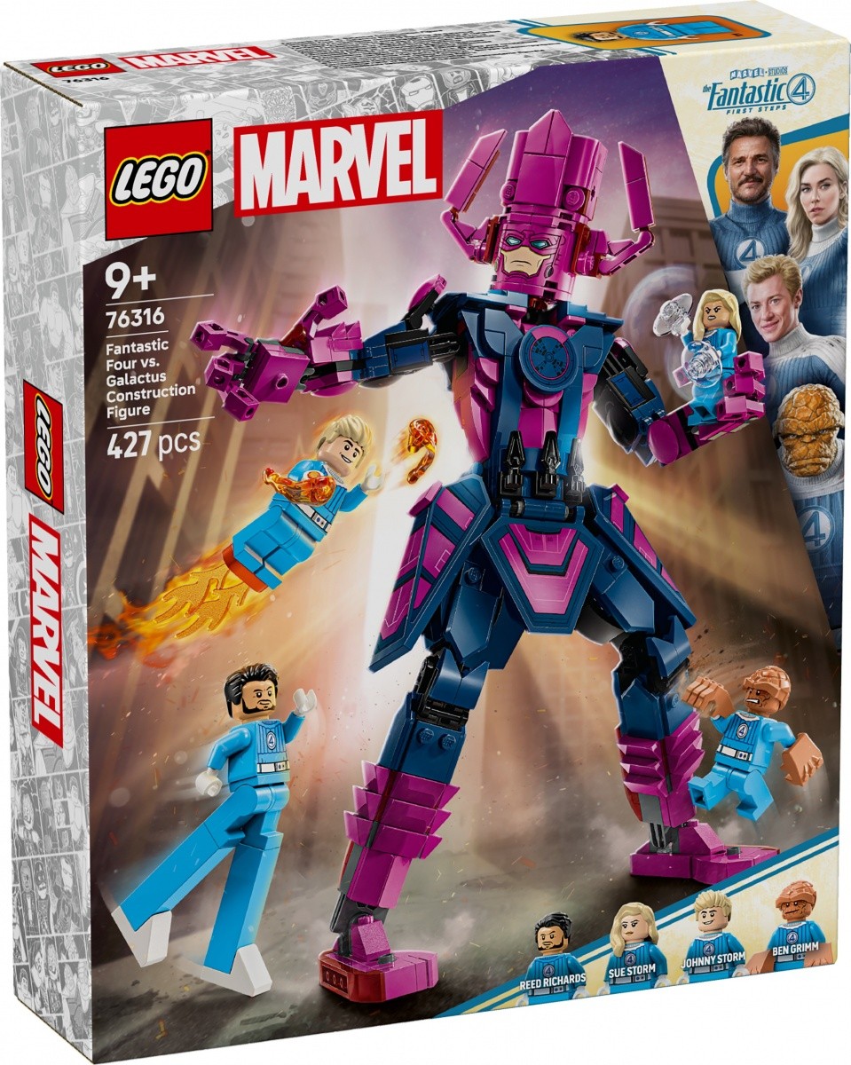 Stavebnice Heroes 76316 Figurka Fantastické čtyřky versus Galactus