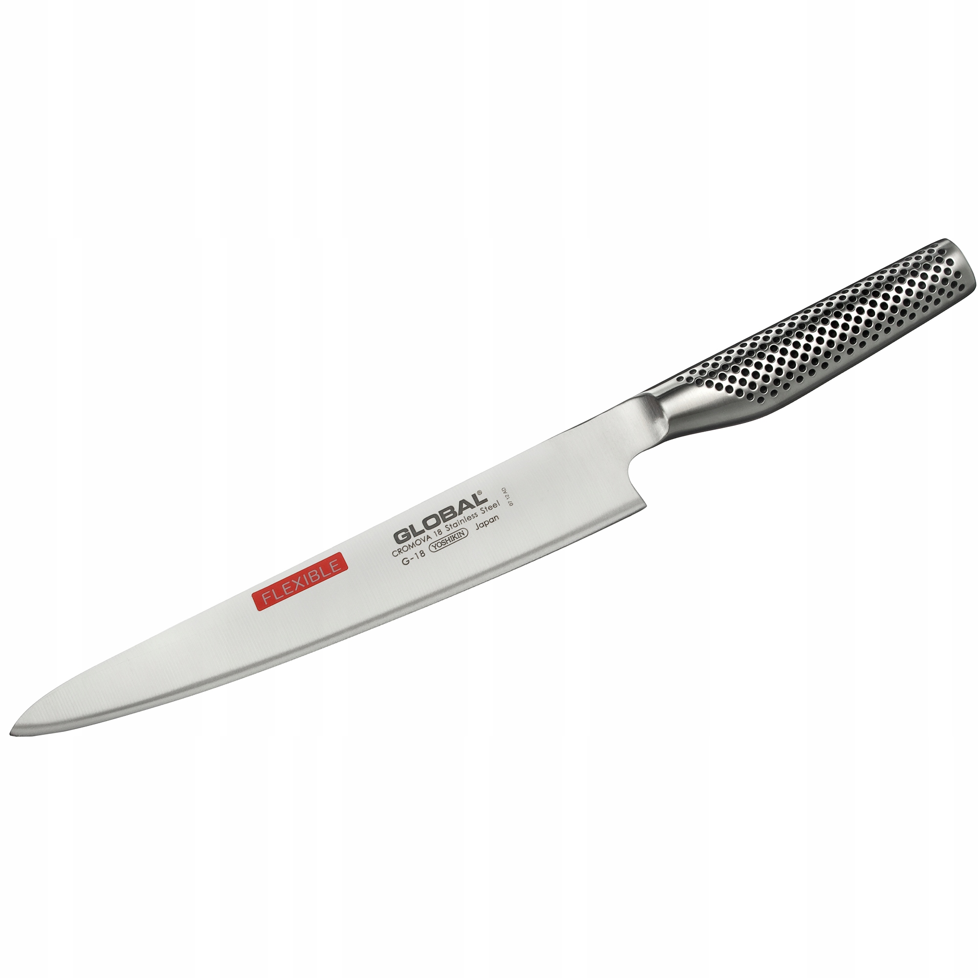 Nož na filetovanie Global G-18 24 cm elastický Cromova 18 ryby
