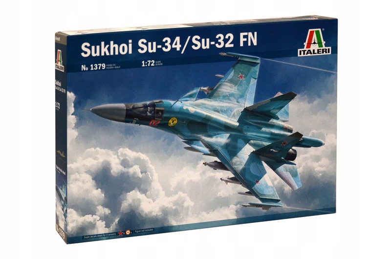 Italeri 1379 1/72 SU-34/SU-32 Fn