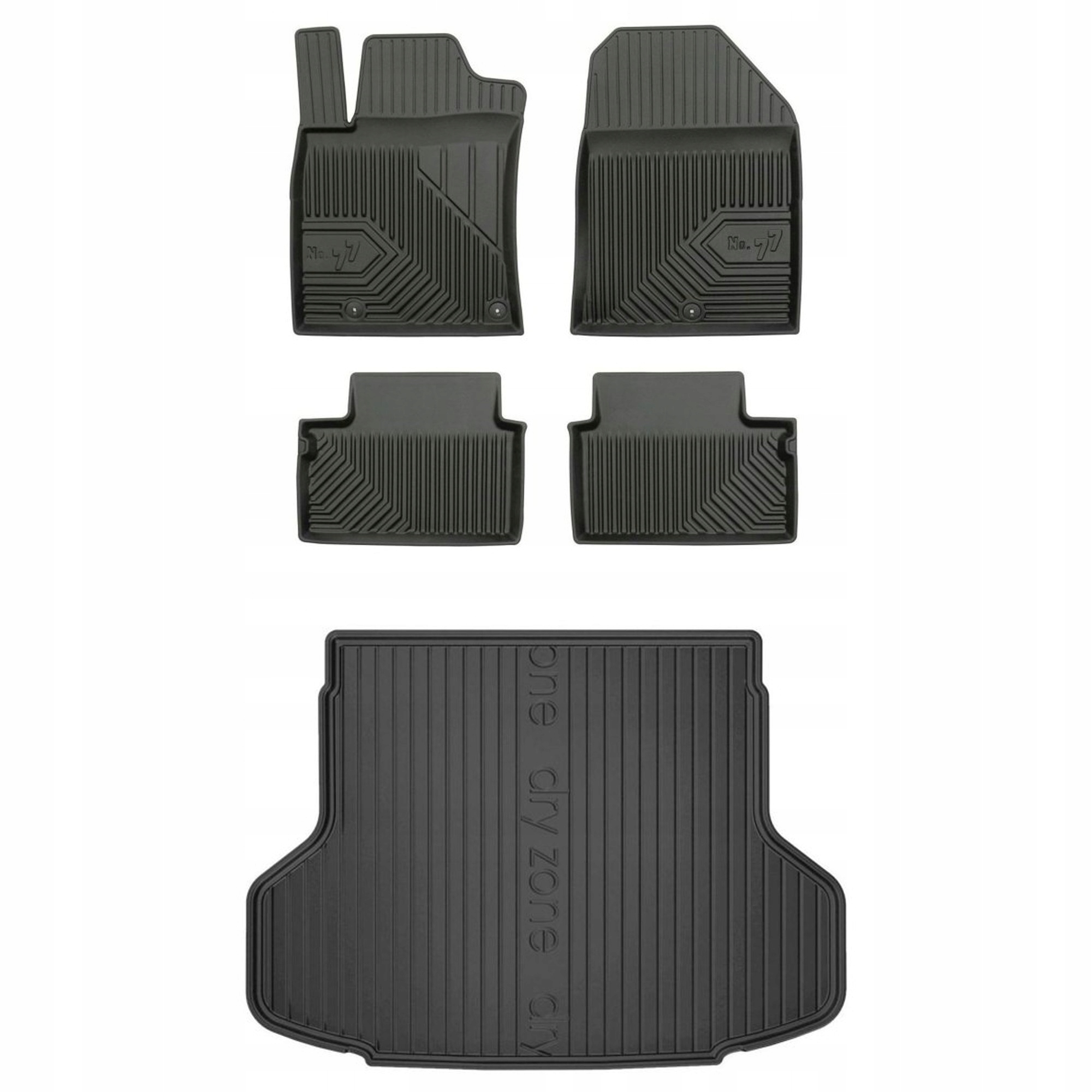 Gumová sada, koberčeky a rohož Hyundai i30 III od roku 2017 Kombi, bez regulácie