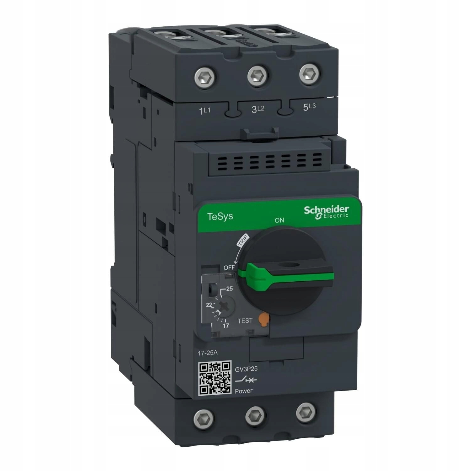 Motorový spínač 3P 3d 25A 11KW GV3P25 Schneider Electric