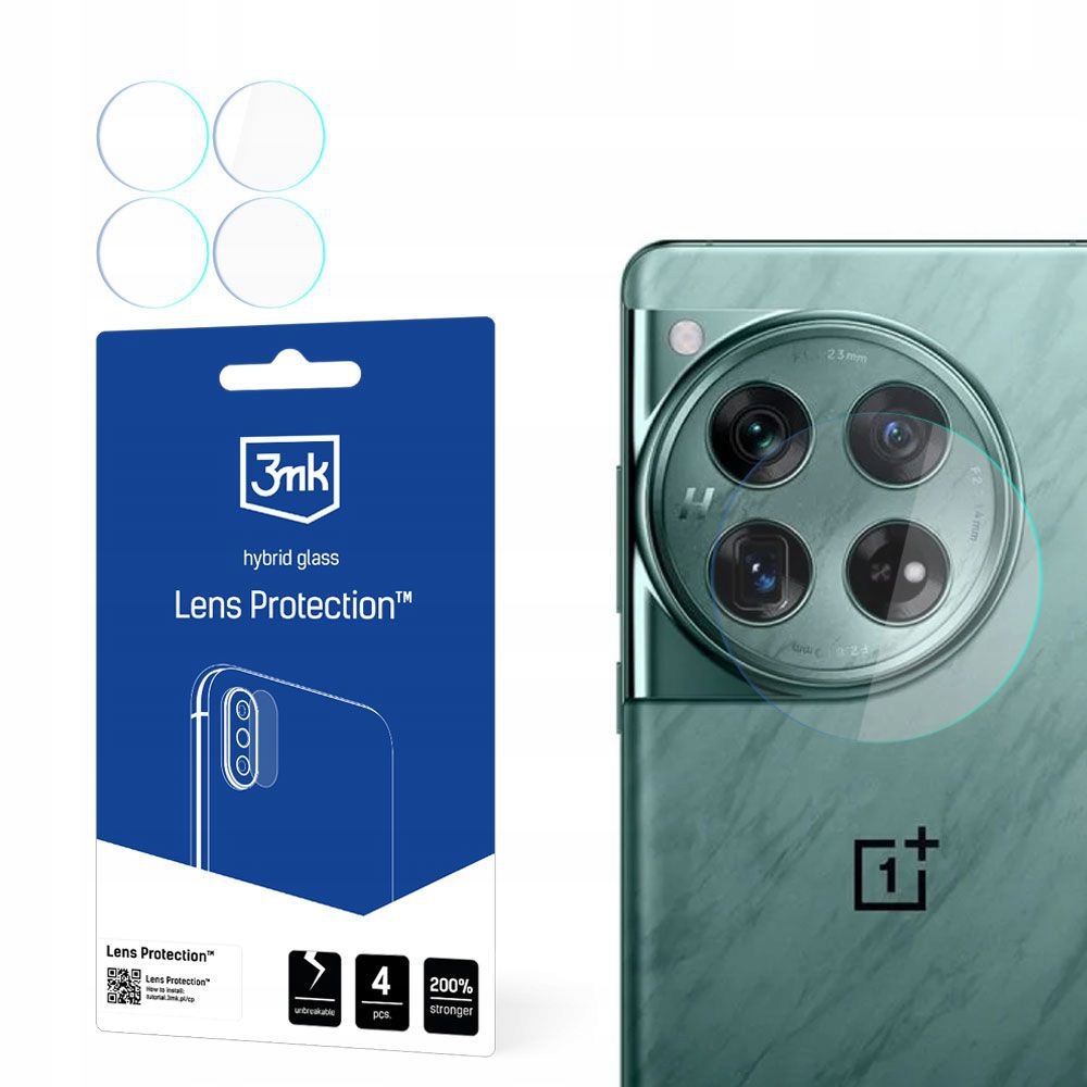 Szkło Hybrydowe Na Obiektyw Do Oneplus 12 3MK Lens Protection