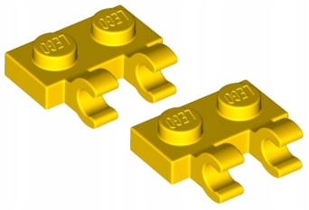 

Lego Płytka Zaczep 1x2 Żółta (60470/6337231) x2