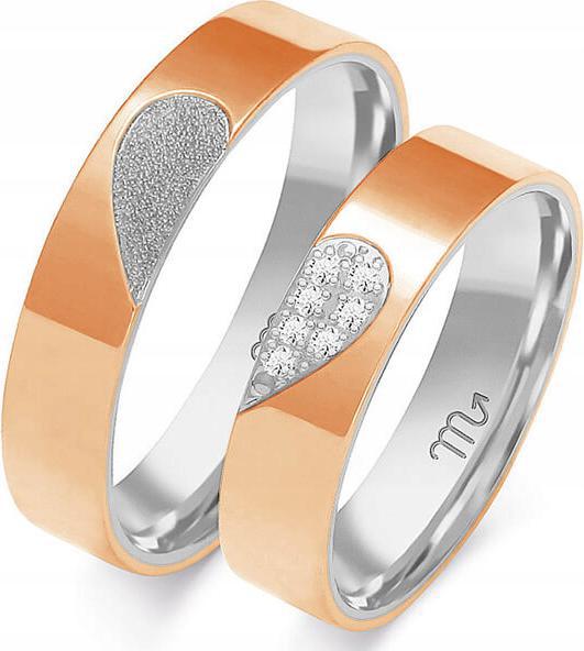 Zlatý snubní prsten 585 14K gravírovaný r 8 9 10 elegantní pod gravírování