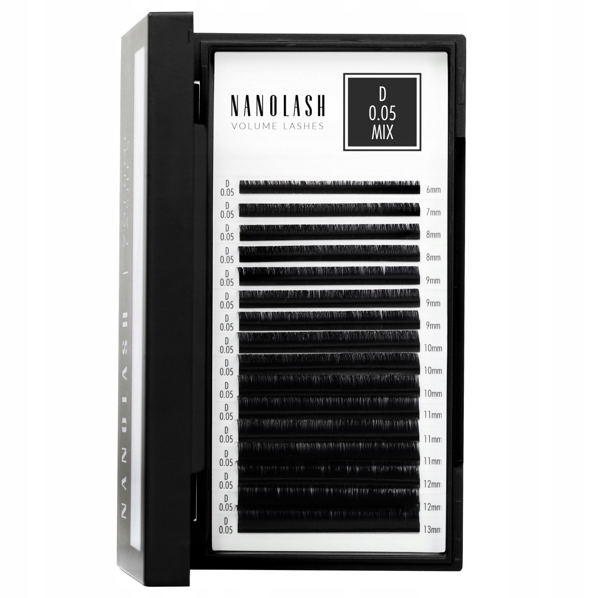 Nanolash Volume Lashes 0,05 D 6-13 mm