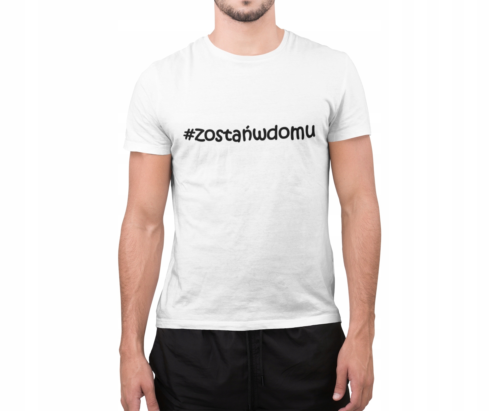 

Koszulka #zostań W Domu Zostać Akcja Ratuj Życie