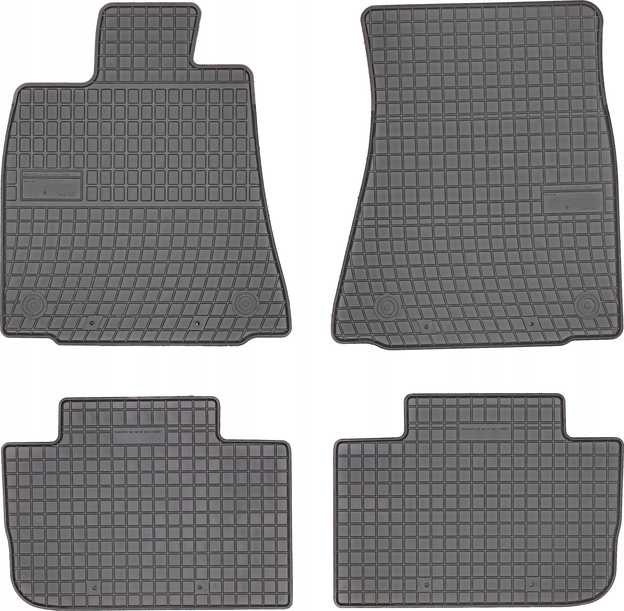 Коврики Маггруппа резиновые 410619 4 el.