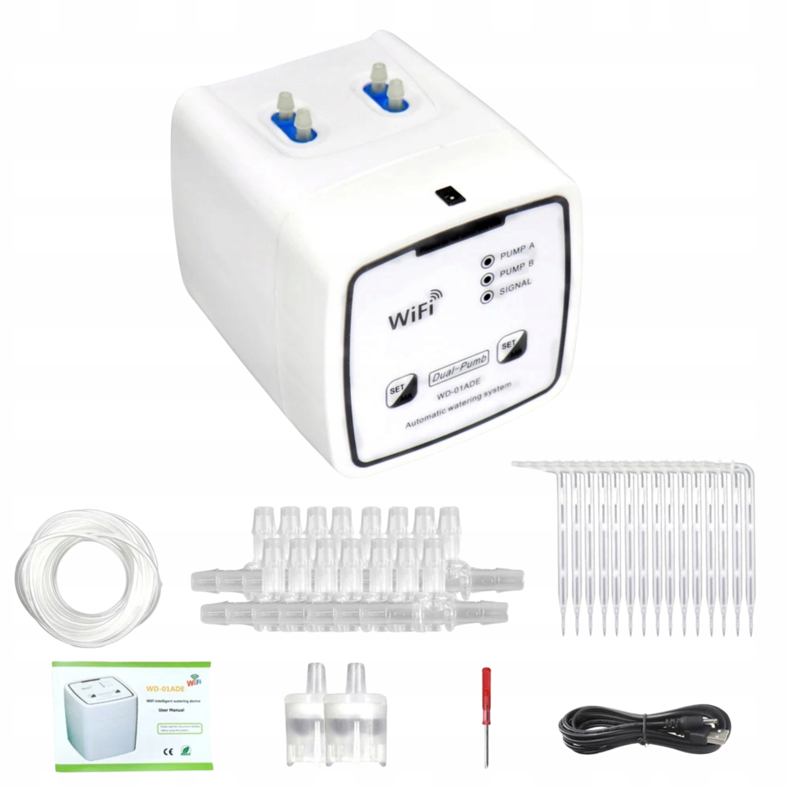 Sada kapkového zavlažování rostlin 15M Automatická Wifi Aplikace