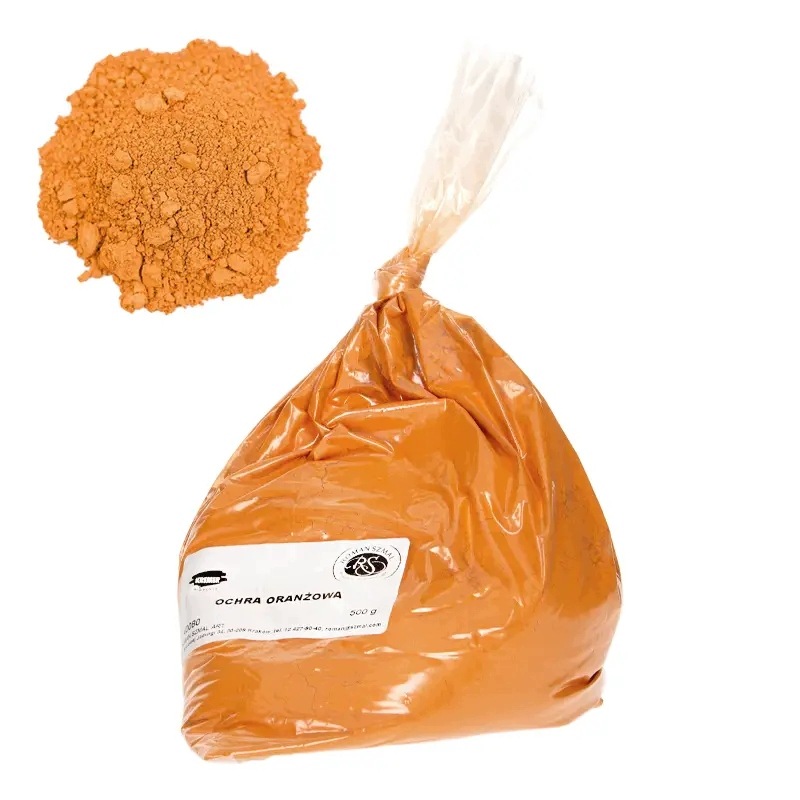 Suchý pigment 40080 Ochra oranžová havanská 500g Šmal