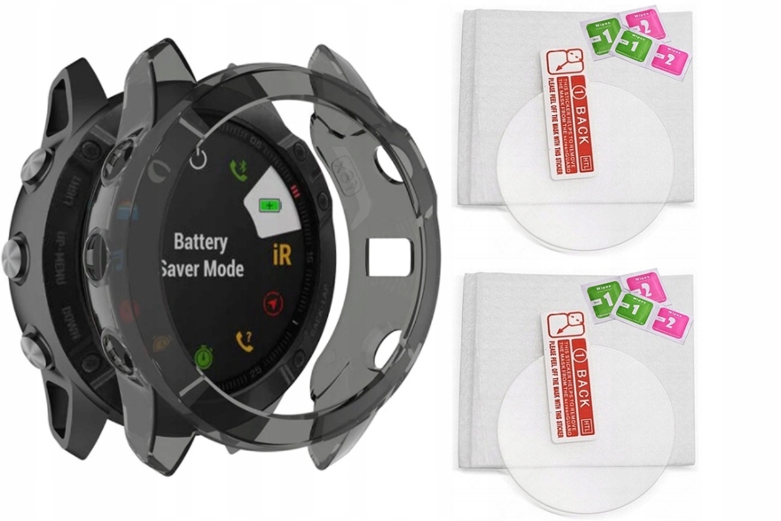 

2 X Szkło 9H+ Etui do Garmin Fenix 6X/6X Pro Solar
