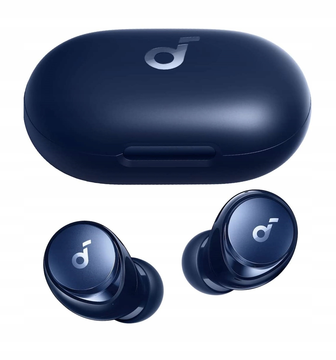 Słuchawki Bluetooth Bezprzewodowe Soundcore Space A40 niebieskie