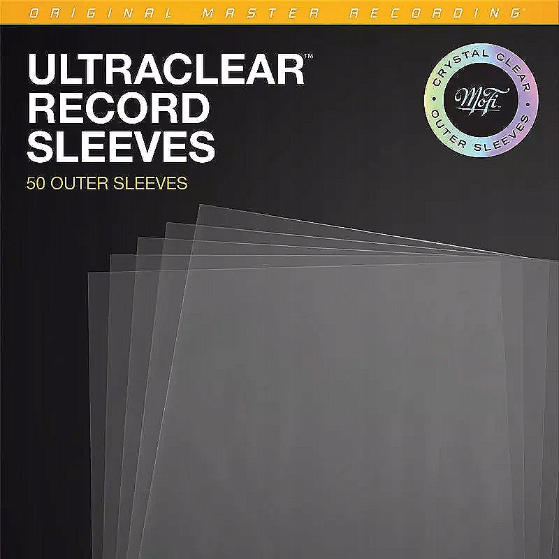 Lp Accessories: Ultraclear Record Outer Sleeves Standard 2018 edition 50pk