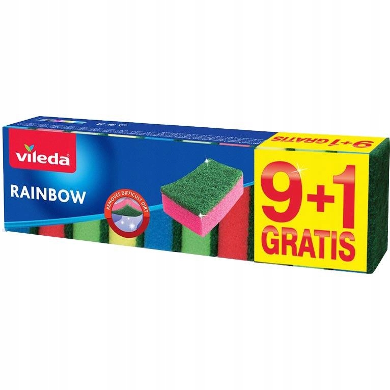 

Vileda Zmywak Profilowany Kuchenny 9+1 Gąbka