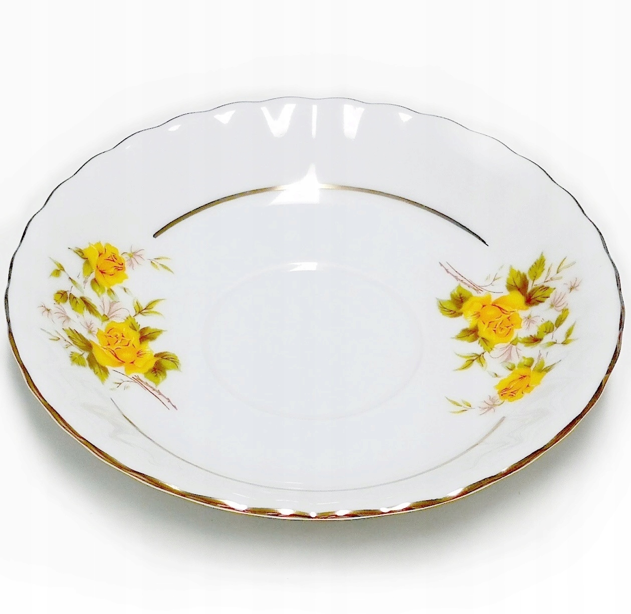 097 SPODEK POD FILIŻANKĘ 14 Golden Rose IWONA CHODZIEŻ MALCER