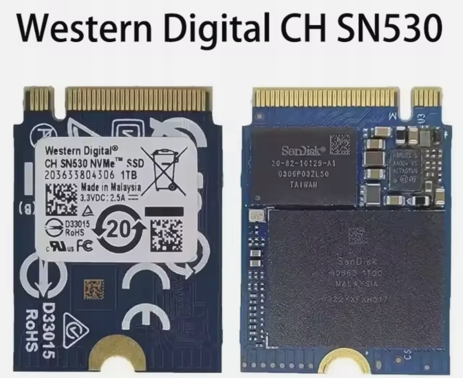 Ssd disk NVMe Wd Ch SN530 1TB Servis Konsol PS4 PS5 Xbox Series S X Krakov