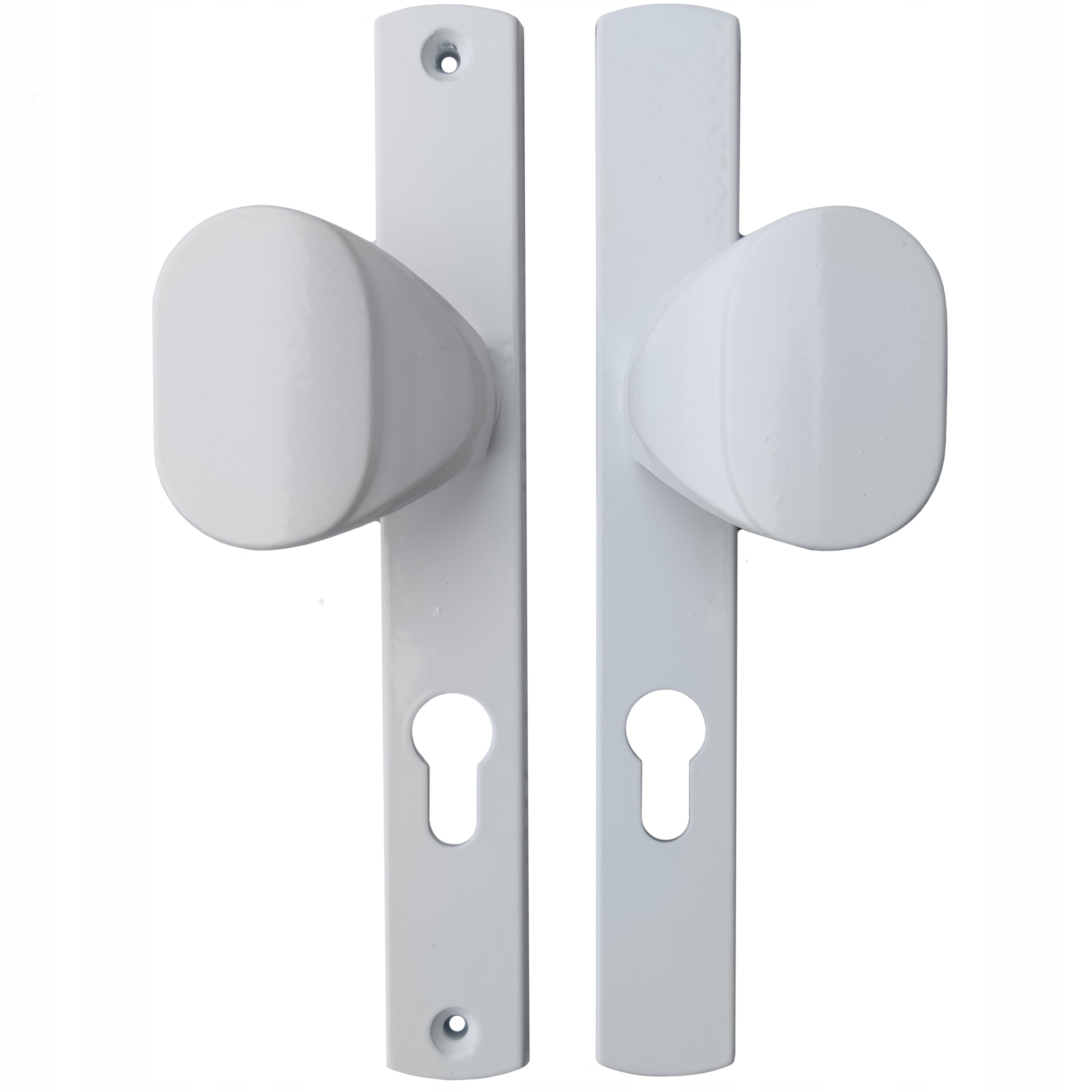 KLAMKA POCHWYT UCHWYT DO DRZWI FURTKI 72 BIAŁA