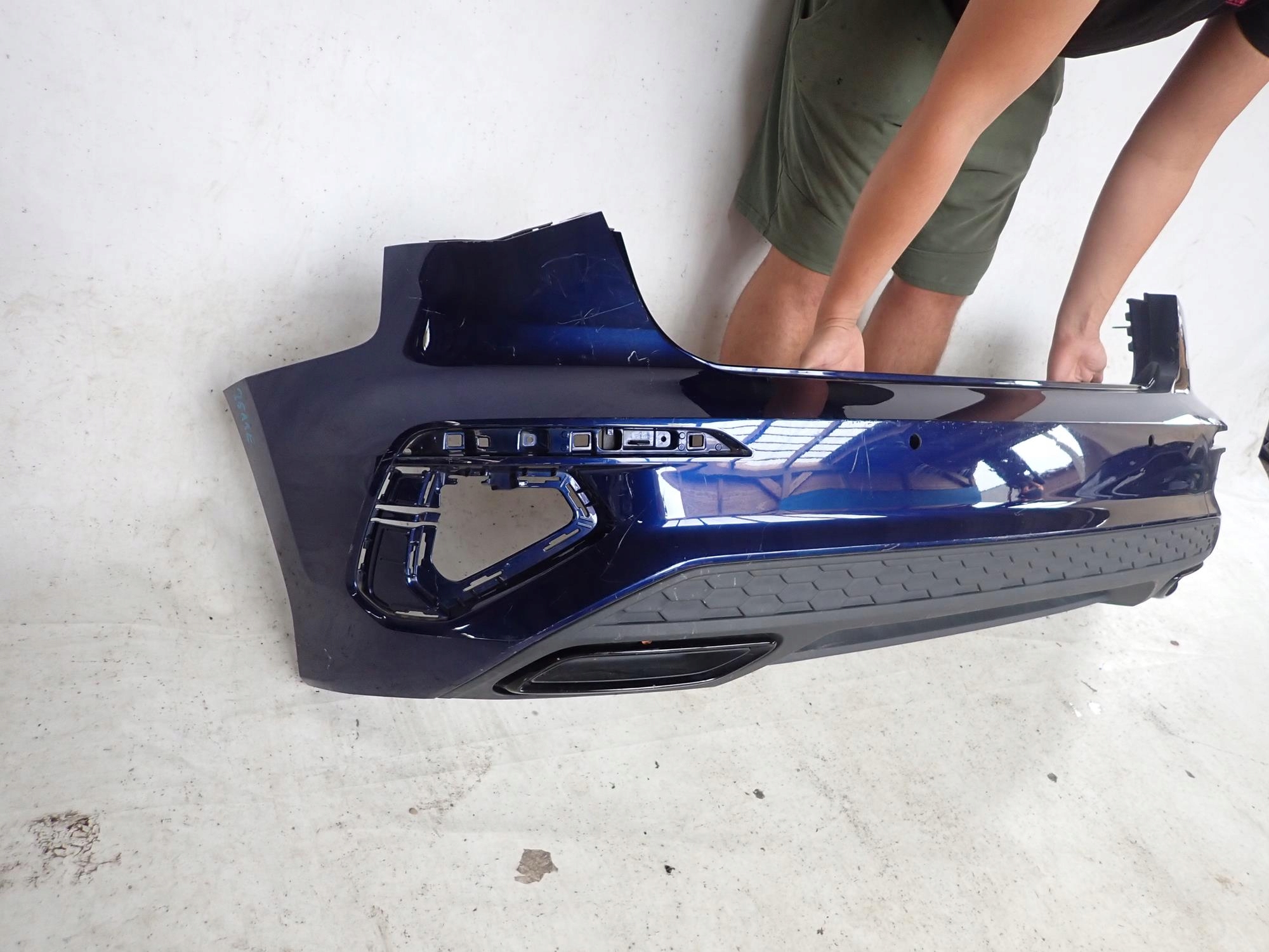 AUDI A3 IV 4 8Y HB S-LINE 20-> bumper rear part rear PDC