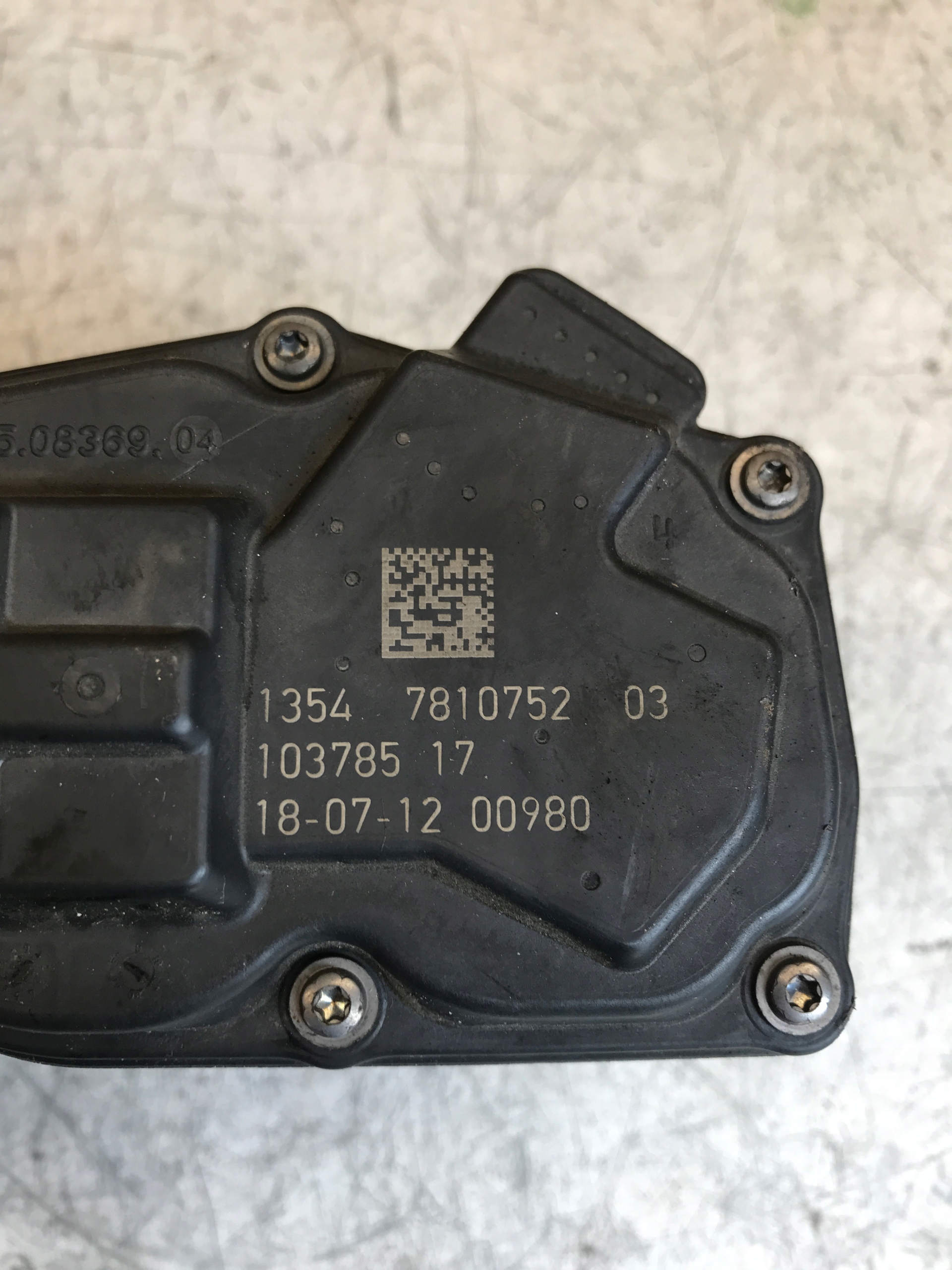 Valvola a farfalla BMW F30 7810752