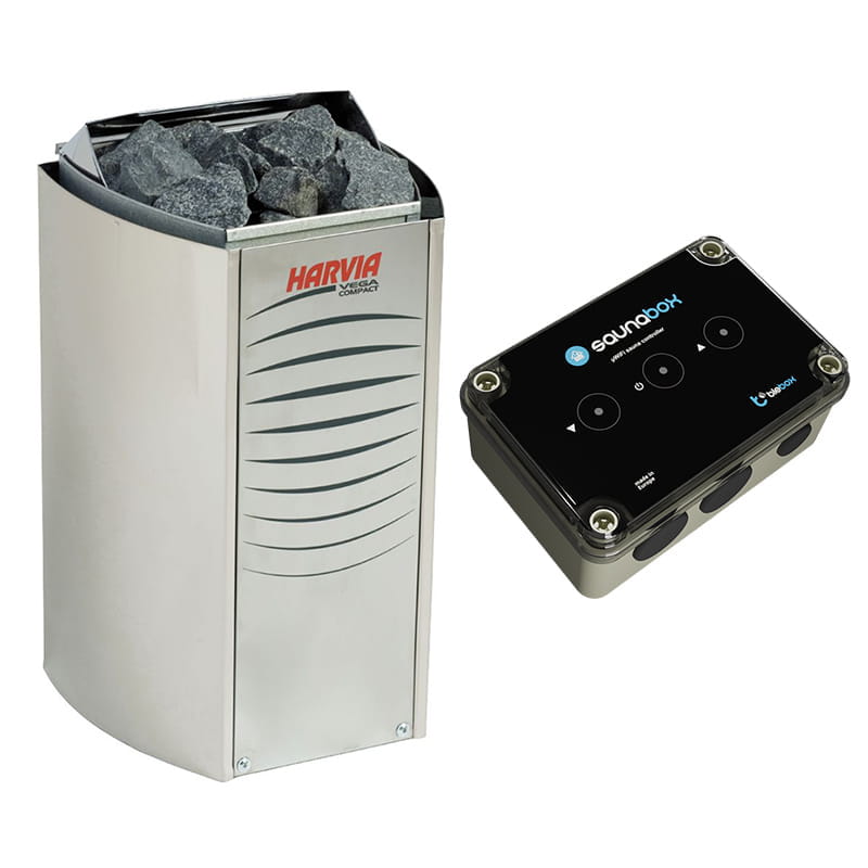 Sada do sauny pec Harvia BC35E 3,5 kW a ovládač BleBox SaunaBox