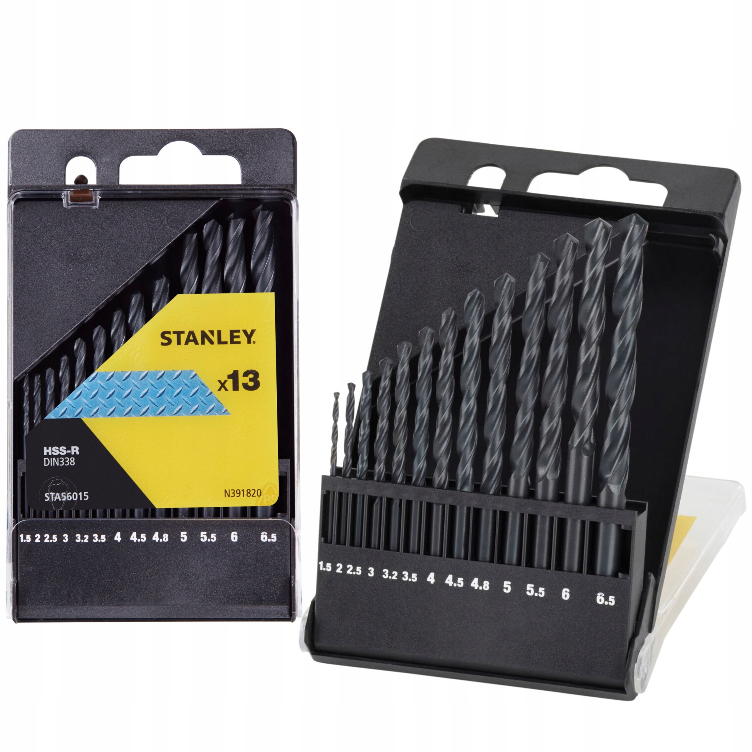 

Stanley STA56015 Zestaw Wierteł Do Metalu 13SZT