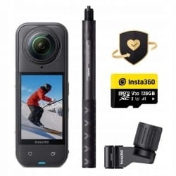 Insta360 X5 Ski Bundle Nejnovější model kamery 360° Sada na zimu