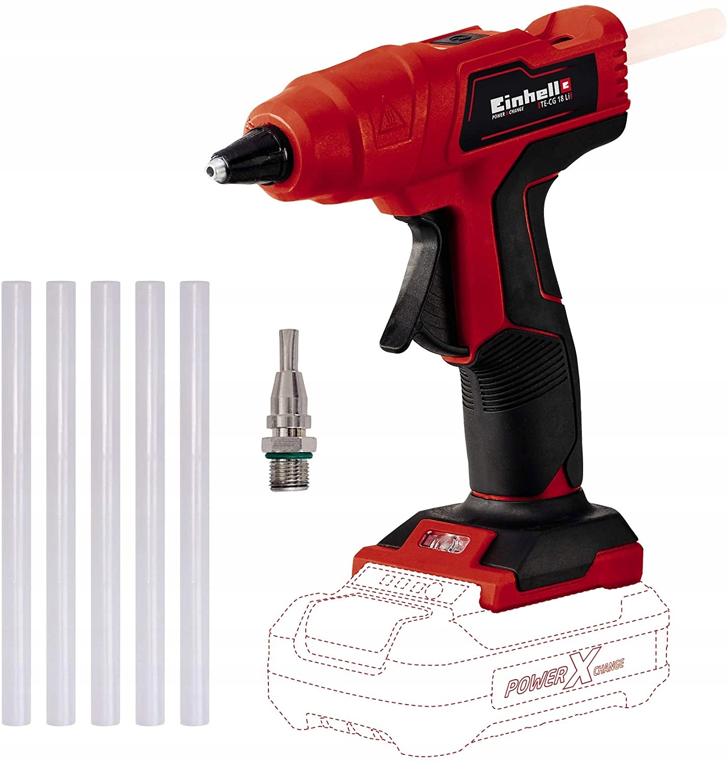 Einhell Akumulátorová Lepicí Pistole Te-cg 18 Li – Solo 4522200