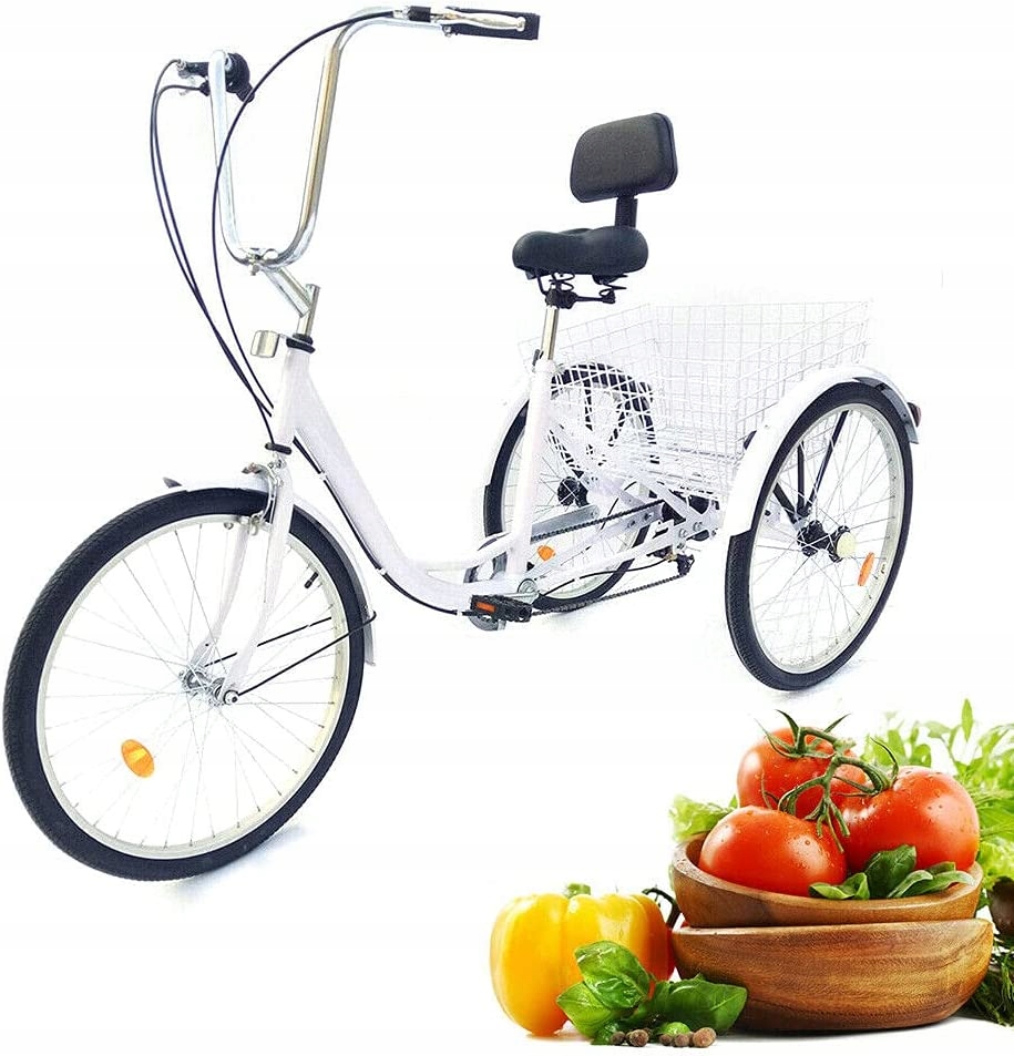 24 Typ trójkołowy biały bez lampy Marka inna