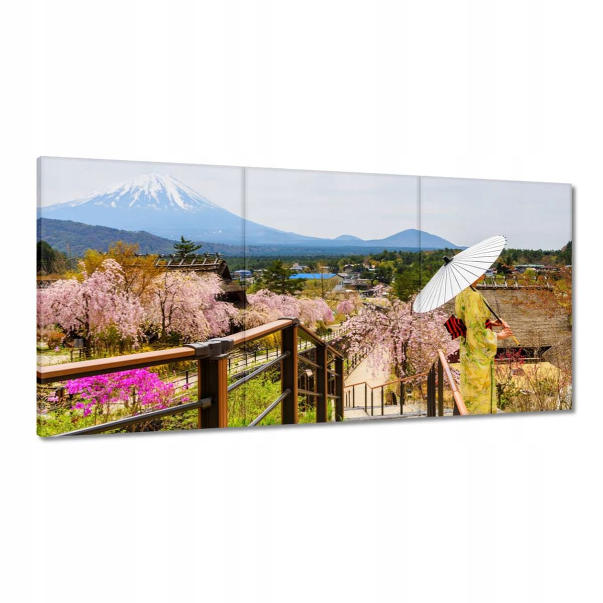 Obrazy 180x90 Kvitnúca čerešňa