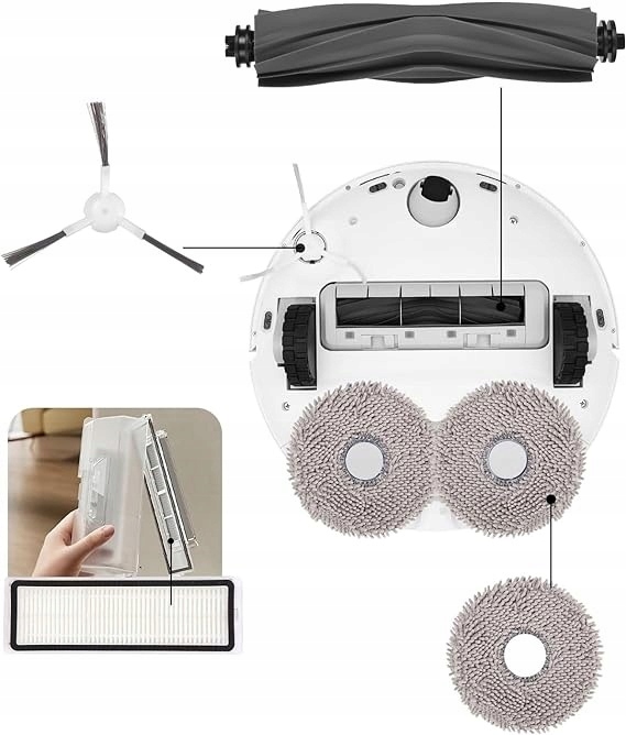 Části Vysavače Dreame L10s Ultra L10 Ultra/Xiaomi S10/S10 Pro/X10/X10