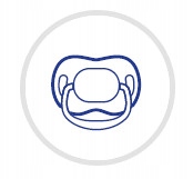 CANPOL BABIES SILIKONOWY SMOCZEK USPOKAJAJĄCY 18m+ Wiek dziecka 18 m +